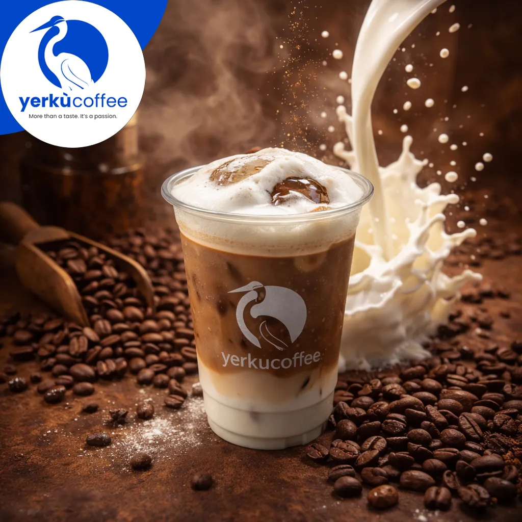 Iced Cappucino [ကပ်ပချီနို အအေး]
