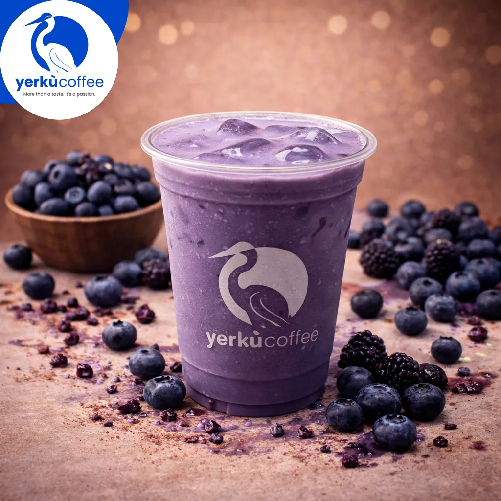 Blueberry MilkShake [ဘလူးဘယ်ရီ မစ်ရှိတ်] (360ml)