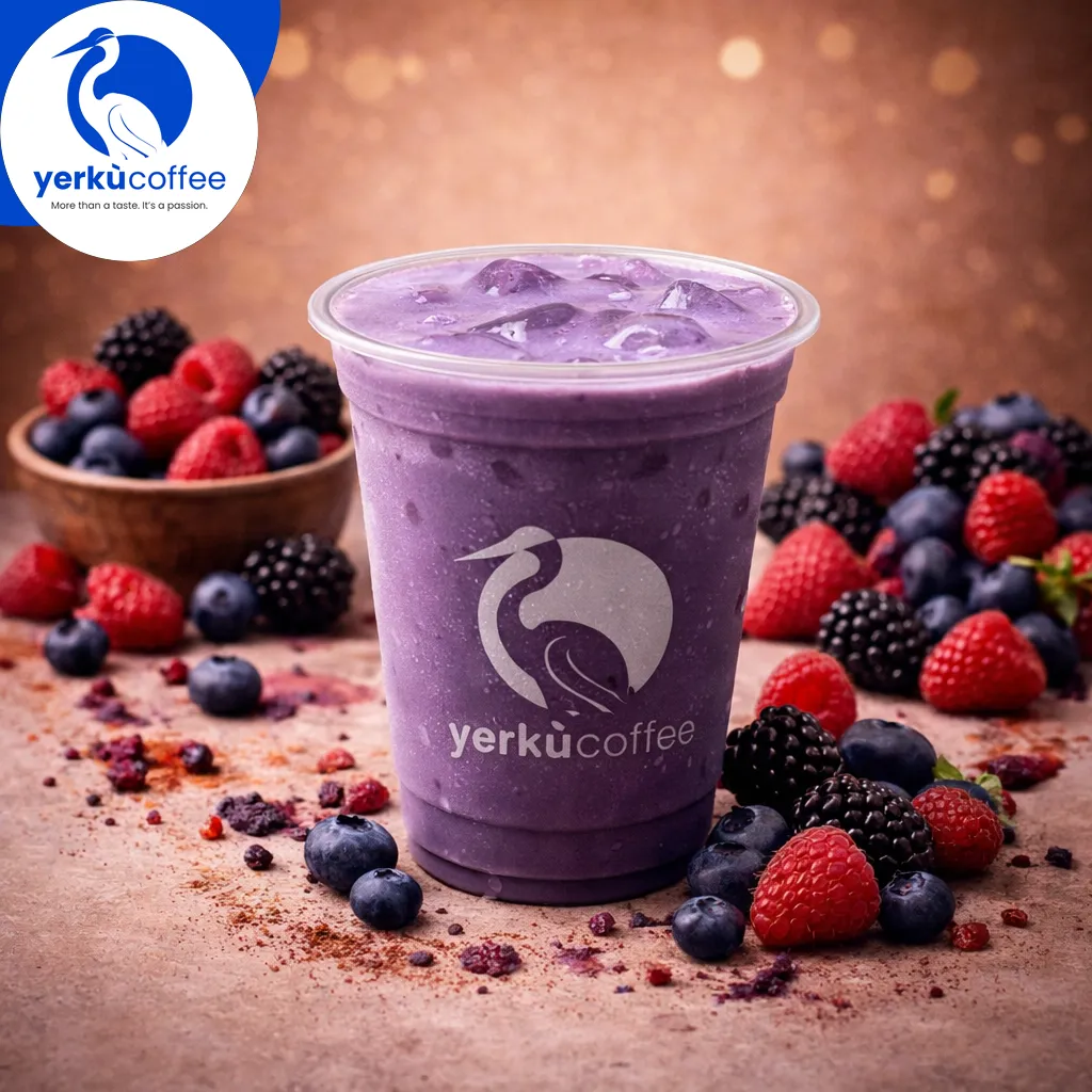 Mixed Berry MilkShake [မစ်ဘယ်ရီ မစ်ရှိတ်] (360ml)